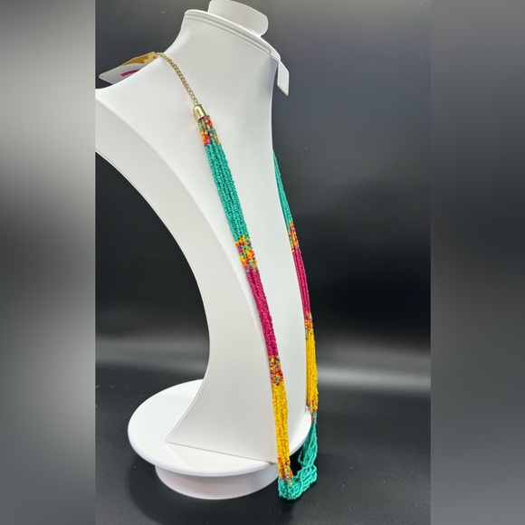 MIXIT Stunning Long Multilayer Beaded Necklace - Picture 4 of 6